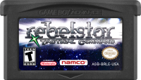 Rebelstar Tactical Command GameBoy Advance US box art